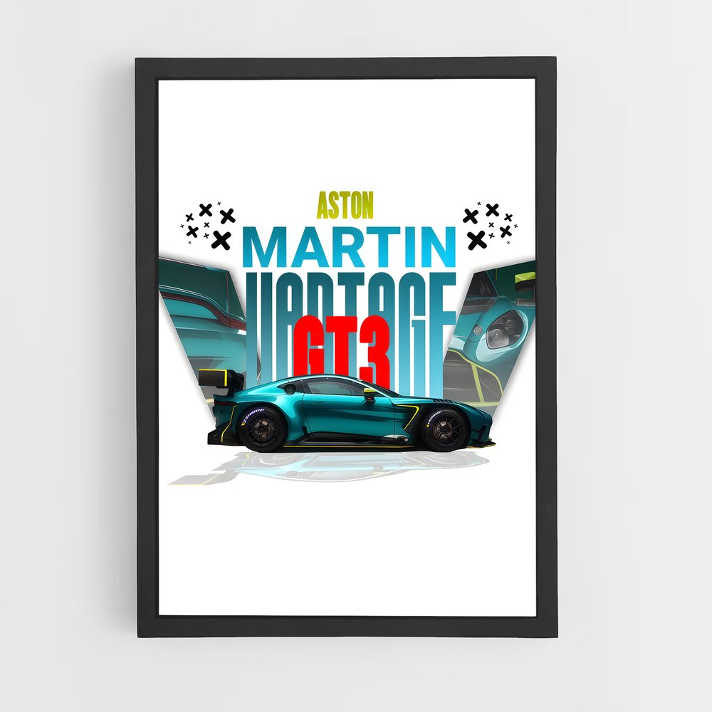 Poster Speedster Vantage – affiche Aston Martin (vue 2)